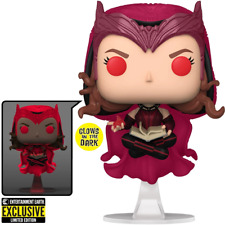 FUNKO • EE Exclusive • WandaVision • SCARLET WITCH • GITD • w/Pro • Ships Free picture
