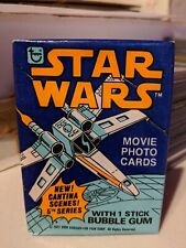 1977 Topps Star Wars Series 5 Orange Sealed Pack EX/ NM Vintage picture