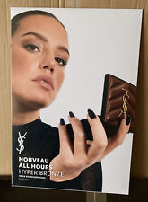 PLV double-sided cardboard, Yves Saint Laurent YSL, face Adele Exarchopoulos picture