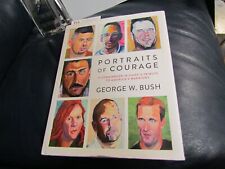 George W Bush Signed Autographed Portraits of Courage Book JSA Cert picture