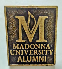 Madonna University Livonia Michigan MI Alumni Lapel Hat Pin picture