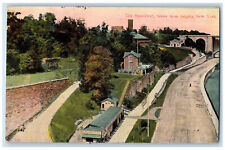 1908 The Speedway Taken from Heights New York NY Antique Posted Postcard picture