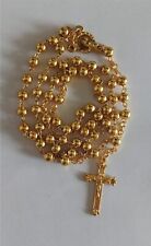 Golden Rosary for Praying | Catholic Prayer Rosary for Men & Women - 6mm beads picture