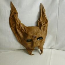 Hand crafted Leather MASK - Artist signed and dated 1995 - MINT picture