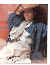 AMY IRVING ALLURING POSE STUNNING AUTOGRAPH SIGNED SP ORIG PHOTO 88 picture