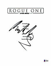 MADS MIKKELSEN SIGNED AUTOGRAPH STAR WARS ROUGE ONE FULL SCRIPT BECKETT BAS  picture