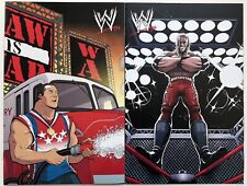 WWE #3 Edge 1:25 + Attitude Era 2018 Special Kurt Angle Virgin 1:15 Variant Lot picture