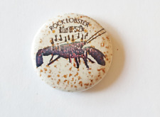 THE B-52's Rock Lobster Pinback Button 1.25