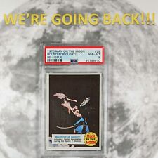 1970 TOPPS MAN ON THE MOON PSA 8 NM MINT BOUND FOR GLORY #28 Walter Cunningham🌕 picture