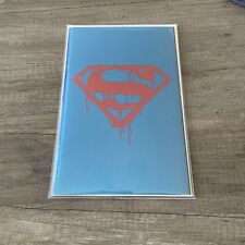 DEATH OF SUPERMAN #75 30th ANNIVERSARY BTC Mylar NM Blue Foil limited edition picture