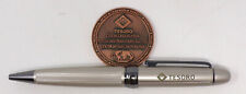 Tesoro Petroleum Oil Company Safety Coin and Pen picture
