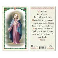 Hail Mary- Laminated Prayer card picture