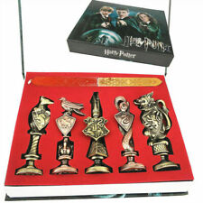 New Harry Potter Hogwarts School Badge Vintage Wax Seal Stamp Set Collection Gif picture