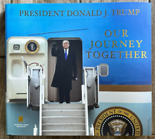 SIGNED PRESIDENT DONALD J TRUMP OUR JOURNEY TOGETHER   BOOKPLATE 45th MAGA  picture