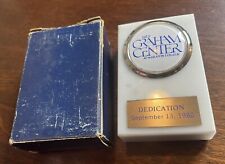 Billy Graham Center At Wheaton College Paperweight 1980 ITALIAN MADE picture