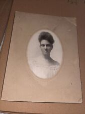 2 Antique Mounted Cabinet Photos: Saucy Portrait Griggs Dallas TX Genealogy picture
