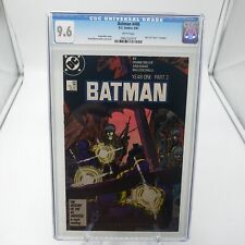 BATMAN #406 YEAR 1 PART 3 DC COMICS 1987 MILLER STORY CGC 9.6 GRADED White Pages picture