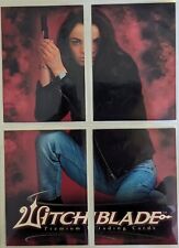 2002 Inkworks Witchblade Season 1 Box Loader 4 Card Puzzle Chase Set picture
