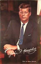 JFK John F Kennedy portrait Postcard picture