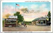 Postcard - Glorieta Pass, Old Pigeon Ranch, on Santa Fe Trail, New Mexico, USA picture