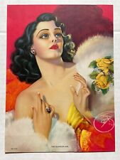 1940-50's Original Pinup Girl Picture The Glamour Girl by Billy DeVorss picture