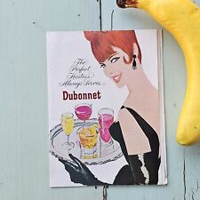 Vintage DuBonnet The Perfect Hostess Always Serves DuBonnet '68 Cocktail Pamplet picture