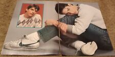 TOM CRUISE CENTERFOLD CLIPPING POSTER FROM A TEEN MAGAZINE 80S RISKY BUSINESS picture