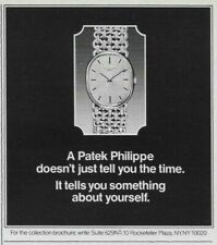 1978 Patek Philippe Women Watch Tells Something About Yourself Vintage Print Ad picture