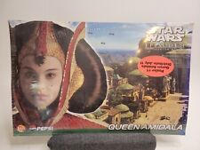 1999 Star Wars Episode 1 Pepsi/Lays Promo Posters - Queen Amidala Sealed Pack 20 picture