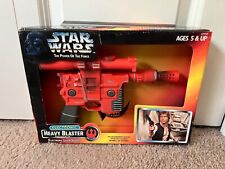 1996 Kenner Star Wars Power of the Force - Electronic Heavy Blaster in Box WORKS picture