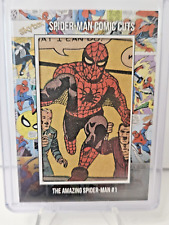 2022 2023 Skybox Marvel Metal Spider-Man Comic Cuts Amazing Spider-Man #1 ASM NM picture