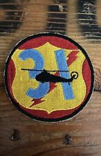 Guaranteed Original 31st Helicopter Company Aviation 1950s-60s RARE Patch picture