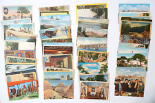 Vintage Postcard LOT 50 USA Mixed Views Old Post Cards Blank Back Unposted picture
