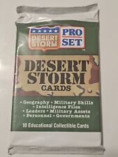 1991 Pro Set Desert Storm Card Pack Sealed NEW picture