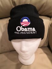 President Barack Obama Beanie Unisex Hat Black 44th - 2008 Innaguration picture