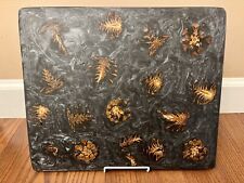 Wall Hanging/ Epoxy Resin / Pine Cone /Epoxied Charcuterie Board / Art By Essa picture