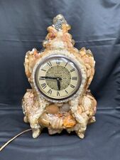 Vintage Lawrence Lanshire Vomit Clock Resin Stone Vintage 1960-70s Not Tested picture