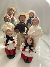 Vtg Byers Choice Carolers  Figures 1985 - 2008 - 1 Williamsburg, 2 Chalfont picture