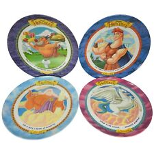 Vintage Set of 4 McDonald's Disney Hercules Movie Collector Plates 1997 9.5