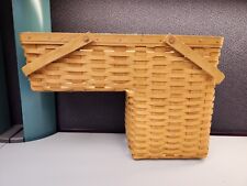 1997 Longaberger Basket- Stair Step with protector picture
