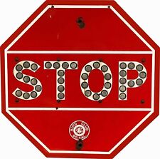Stop Metal Sign Laser Cut picture