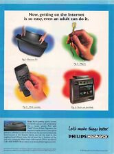 Philips Magnavox Webtv Instruction Ad 1990S Vtg Print Advertisement 8X11 picture