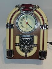 Juke Box, Battery Operated Clock, 1950's Style. picture