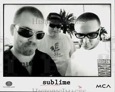 1996 Press Photo Members of Sublime, American reggae rock/ska punk band. picture