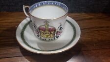 Vintage Queen Elizabeth Coronation Tea Cup & Saucer Aynsley Bone China picture
