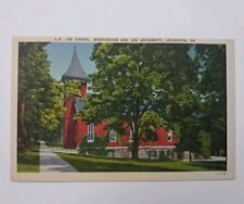 Vintage Postcard: Lee Chapel, Washington and Lee University, Lexington, Virginia picture