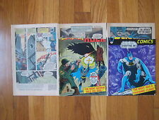 vintage Batman 3 COMIC BOOK LOT 436 Brave and Bold 108 101 nazi swastika old picture
