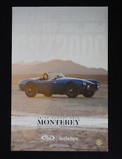 1962 Carroll SHELBY 260 COBRA CSX 2000 2016 RM Monterey Auction Poster picture