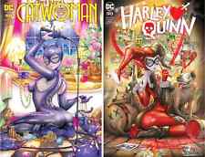 CATWOMAN #58/HARLEY QUIN #30 (RACHTA LIN EXCLUSIVE VARIANT SET) ~ DC Comics picture