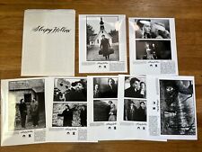 1999 Sleepy Hollow Press Photo Set of 7 -  Christina Ricci Johnny Depp BW Horror picture